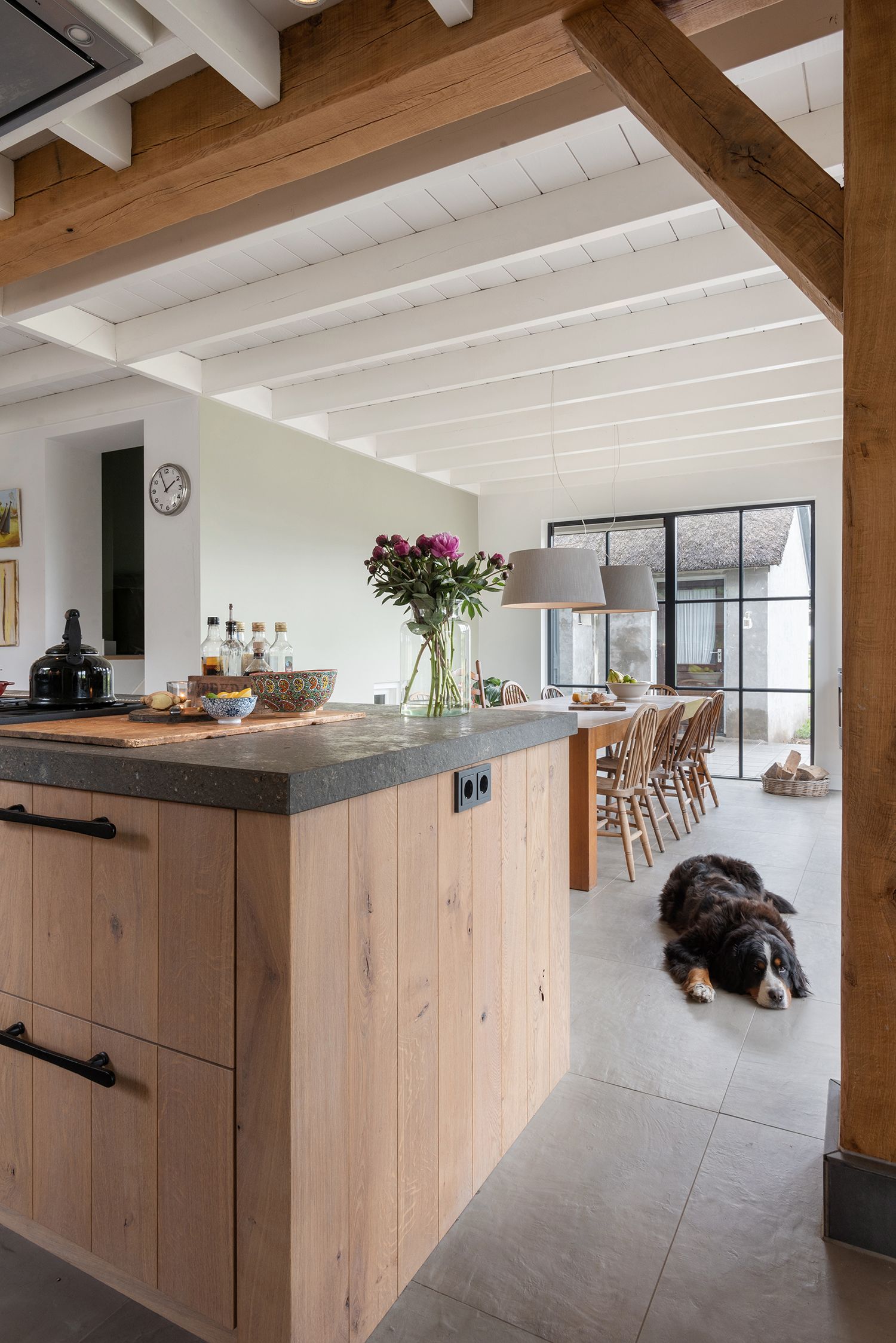 Massief houten keuken